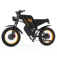 Venta Directa de Fábrica, Bicicleta Eléctrica Gt20 Pro, 48v 3000w, Potente Motor Dual, Batería Dual de 40ah, Motocicleta Todoterreno