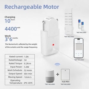 Ouvre-rideau automatique contrôlé par l'application robot de rideau intelligent <span class=keywords><strong>switchbot</strong></span> accessoire de rideaux de moteur électrique intelligent moteur de stores intelligents - Product Image 5