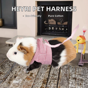 Heyri Hoa Mùa Hè Quần Áo Cho Vật Nuôi Nhỏ <span class=keywords><strong>Hamster</strong></span> Khai Thác Dây Xích Thiết Lập Guinea Lợn Sóc Chuột Chuột Khai Thác Cho <span class=keywords><strong>Hamster</strong></span> - Product Image 3