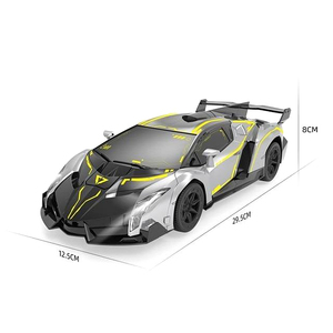Coche Robot Transformable a Control Remoto 2.4G con Inducción por Gestos, Vehículo Deformable con Luz y Música para Niños - Product Image 3