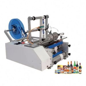 Factory Discount Semi-automatic Manual Label Printing Machine Glass Plastic PET Bottle and Jar Labeling - Product Image 3
