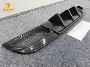 For Mercedes-Benz W205 C63 C200 C300 Diffuser Carbon Fiber MODE Style Diffuser Rear Bumper