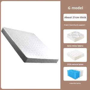 <span class=keywords><strong>Matelas</strong></span> à ressorts en pur coton <span class=keywords><strong>Simmons</strong></span>, taille Queen, pour hôtel, séjour chez l'habitant, usage domestique, design moderne et simple, épaisseur 20/22 cm, mobilier de maison - Product Image 6