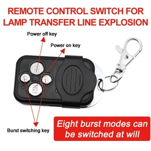 Faisceau de câblage automobile pour barre lumineuse LED 60W-1000W, faisceau de câblage pour télécommande, 1 ligne, 2 interrupteurs marche/arrêt avec fonction clignotante pour Jeep et camion - Product Image 5