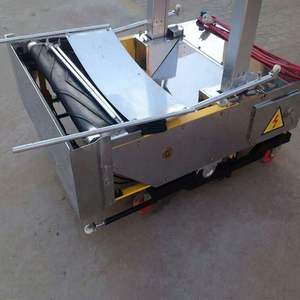 Machine à enduire les murs à ciment et mortier automatique rapide, la plus vendue, économique, facile à utiliser et durable - Product Image 4