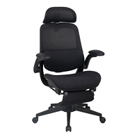 Chaise de bureau ergonomique exécutive pivotante à dossier haut en maille intégrale avec accoudoirs relevables, confortable, moderne, de haute qualité, personnalisable, vente en gros