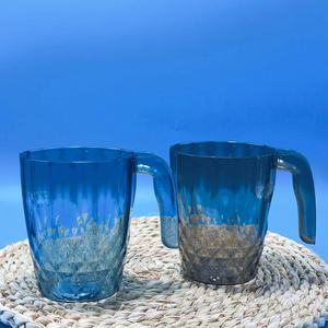 0952 Gobelet de bain de bouche, Gobelet domestique avec poignée, Gobelet simple pour brosse à dents, Gobelet de lavage pour enfants, Transparent, Gobelet de luxe léger pour brosse à dents - Product Image 4