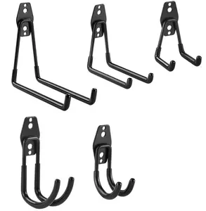 Good Price Mounted Clothes Mount 10 Hat Hook Hanging Hangers Heavy Duty Coat Rack Wall