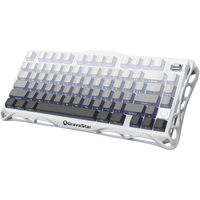 Teclado Mecánico Inalámbrico para Juegos Mercury K1 75 OEM ODM, Retroiluminación RGB, Montaje Gasket, Interruptores Lineales Intercambiables en Caliente, Sonido Cremoso K