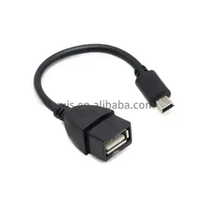 Auto MP3/4 Konverter OTG Car Audio Adapter Mini USB Kabel T-Typ Schnitts telle leitung