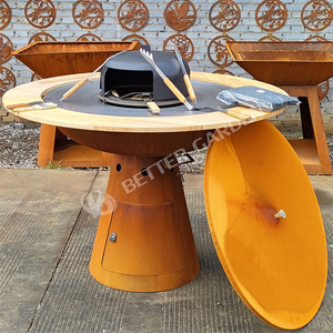 <span class=keywords><strong>2025</strong></span> bán sỉ giá rẻ vườn k J tốt hơn vườn cắm trại nướng mạ kẽm 80 cm thép ngoài trời hố lửa BBQ grills - Product Image 1