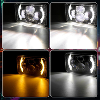 Luz delantera automotriz Luz DE TRABAJO LED de 7 pulgadas Nuevo Blanco Amarillo Todoterreno Led 7 ''Luces LED para vehículos Luz de conducción LED