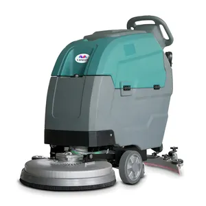 Self Propelled Type Factory New Designed Hand Push Battery Operated Commercial Floor Scrubber