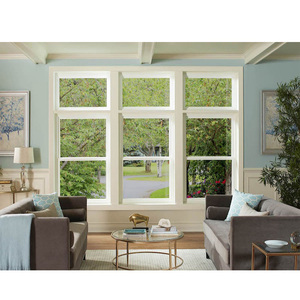 Nuoxin Top Treo Nhôm Cửa Sổ An Ninh Latch Cửa Sổ Đôi Treo Cửa Sổ Thấp E Đôi Hàng Đầu Treo Cửa Sổ Với Fly Màn Hình - Product Image 6