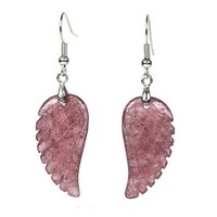 Pendentifs en cristal de quartz ange personnalisés en gros pour colliers et boucles d'oreilles - Fabrication DIY