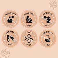 Serviettes hygiéniques en fibre de bambou avec noyau profilé multi-tailles, extra longues, protection anti-fuites pour flux abondant, personnalisables OEM