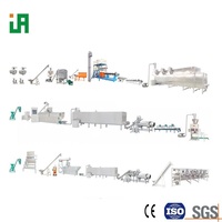 Extrudeuse d'aliments pour animaux domestiques expansée croquette usine de production d'aliments pour chats fabricant de machines