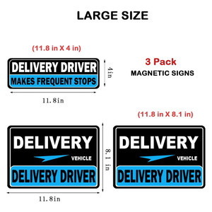 Pegatinas Magnéticas Personalizables y Reutilizables para Vehículos de Reparto de <span class=keywords><strong>Amazon</strong></span> con Logotipo, Garantía de 1 Año - Product Image 2