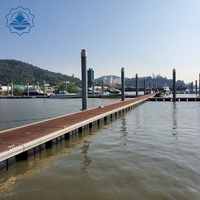 Ponton de quai en alliage d'aluminium robuste, moulé par rotation, pour quais de bateaux fixes, à vendre