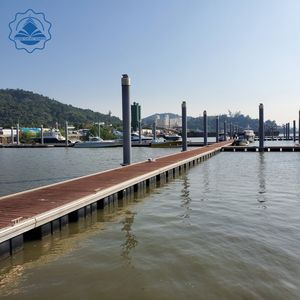 भारी शुल्क एल्यूमीनियम मिश्र धातु पैदल यात्री डॉक रोटेशनल मोल्डिंग स्थिर नाव डॉक्स पोनटोन पुल बिक्री के लिए - Product Image 5