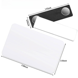 Fermaglio per badge con 3 potenti magneti e adesivo - Product Image 4