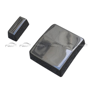 2 Piezas de Cubierta de Caja de Fusibles de Motor de Fibra de Carbono Real para Mitsubishi Lancer Evolution EVO 10 X 2008+ Estilo de Auto - Product Image 3