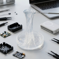 DONESON Adhésif liquide silicone LSR transparent à haute adhérence pour le collage étanche des circuits imprimés électroniques