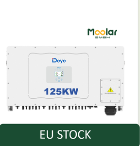 อินเวอร์เตอร์พลังงานแสงอาทิตย์ Deye 125KW สามเฟส 400V 50/60Hz มีสินค้าในสต็อกยุโรป - Product Image 1