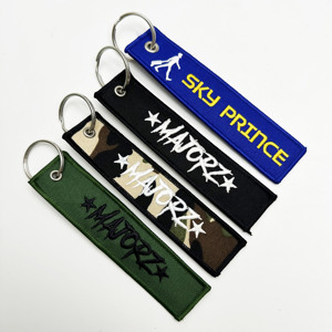 Llaveros Premium Personalizados con Bordado y Tejido, Fabricados a Medida - Product Image 3