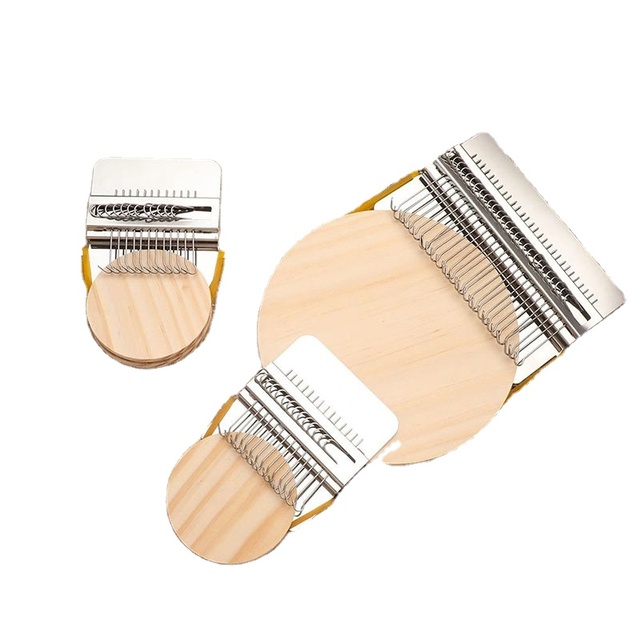 Small Braider Wooden Weaving Frame Loom Darning Mini Loom Machine Small Weaving Loom Kit  Individual Braiding Machine Tool