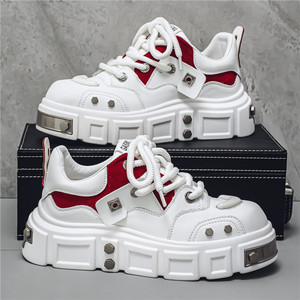 Chaussures de sport d'hiver pour hommes, basses, multicolores, imperméables, antidérapantes, confortables, à sangle, couleur unie, durables - Product Image 2