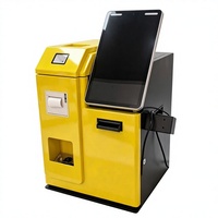 Quiosco de Monedas Personalizado con Solución Completa SDK, Lector de Códigos de Barras, Máquina de Cambio de Monedas de Autoservicio para Tiendas de Conveniencia