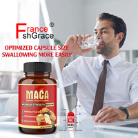 Capsules de supplément de Maca pour hommes OEM/OBM/ODM Booster d'énergie pour hommes Capsules d'extrait de Maca naturel fort