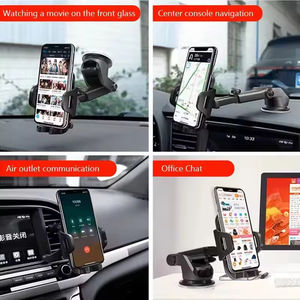 Portable Universal Sucker Car Phone Holder Dashboard Mobile Cell Support <b>Bracket</b> Windshield Phone Holder - Product Image 6