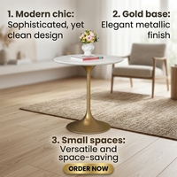 Table basse moderne simple en métal à pieds hauts, durable, pour salon, mobilier de maison, modèle OEM 1