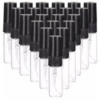2ml 3ml 5ml 10ml ATOMISEURS DE PARFUM EN VERRE pour Parfum Vide Échantillon de Parfum Vaporisateur Bouteilles pour Décanter