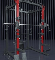 PINJAN Équipement de fitness à domicile Rack à squats multifonctionnel Équipement de musculation de salle de sport Machine Smith Power Rack