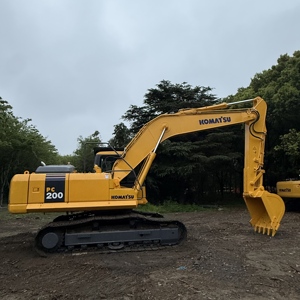 Komatsu PC200 Excavator 2018 <b>Model</b> Original Japan Quality High Digging Force Smooth Hydraulics <b>Engine</b> Gearbox for Urban - Product Image 4