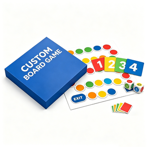 OEM Custom Board Game Vietnam Factory Kids Board Games Set <b>Card</b> Games Supplier for Family Game Night Travel - Product Image 3