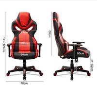 Avengers chaise de jeu bureau bureau ordinateur chaises de course adultes Gamer jeu ergonomique inclinable dos haut soutien Racer cuir