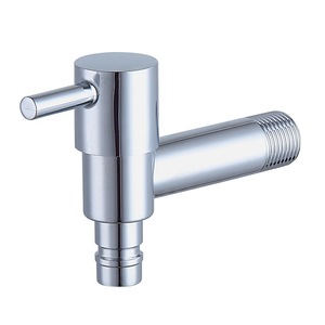 Robinet de machine à laver intégré mural monocommande en acier inoxydable avec cartouche en laiton pour balcon, salle de bain, évier de nettoyage - Product Image 2