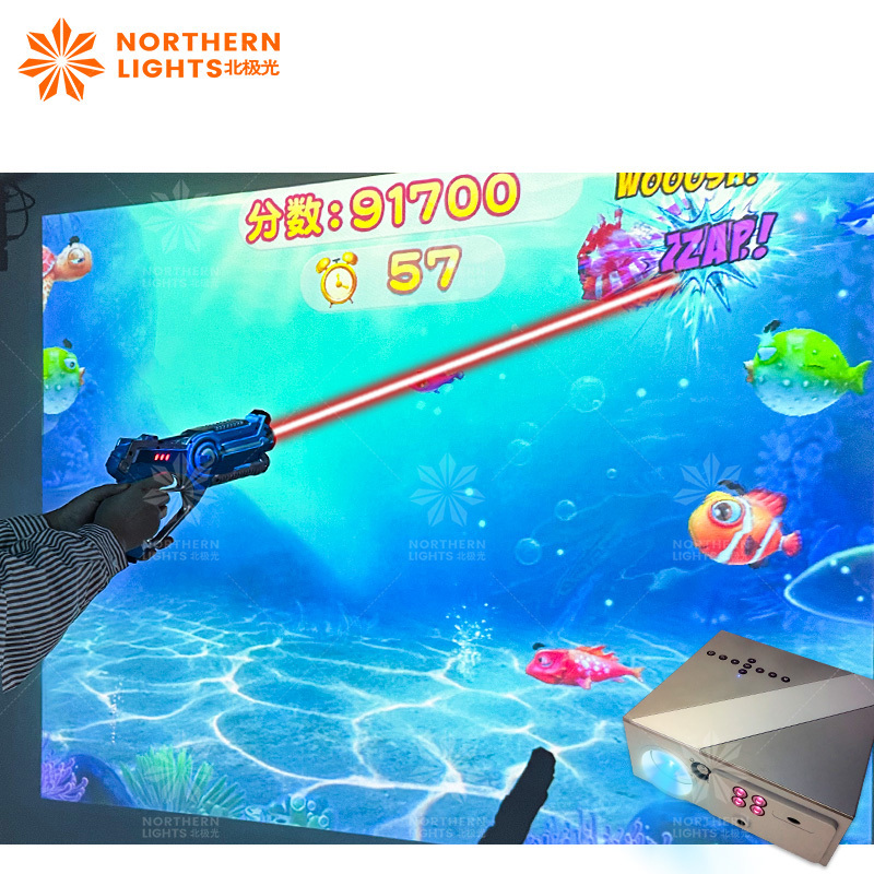 Interactive Projector Smash Ball Game Infrared
