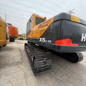 Excavatrice sur chenilles hydraulique Hyundai 305 LC-9T 2022 d'occasion, 30 tonnes, moteur diesel, boîte de vitesses, pompe, moteur, capacité de la benne de 1,34 m³ - Pas cher - Product Image 2