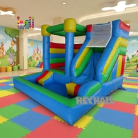 Château gonflable commercial blanc personnalisé à prix d'usine, combo gonflable pour événements et location