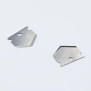Industrial Special-Shaped Triangular <strong>Cutter</strong> Blade Double Edge Stainless Steel Suitable for PE Plastic Pipe Tube Cutting - Product Image 4