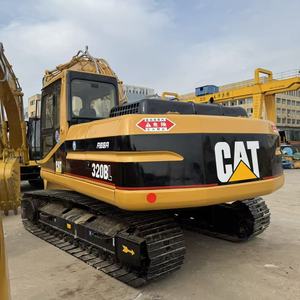 รถขุดไฮดรอลิกแบบตีนตะขาบ CAT 320BL มือสอง อุปกรณ์ขุดดินสำหรับงานก่อสร้าง - Product Image 3
