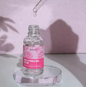 Private Label Bulgaria Rose Set Face Toner Water Mist Serum Cleanse Whitening Moisturizing Facial Skin Care Kit