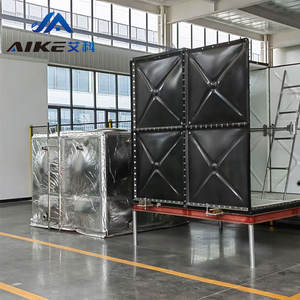 Aike 10000 litros tanque de agua potable de grado alimenticio tanque de almacenamiento de agua de acero inoxidable modular - Product Image 3