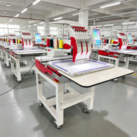 Machine à broder numérique de qualité supérieure pour casquettes, alimentation 110V ou 220V, machine à broder pour la broderie de logos sur casquettes
