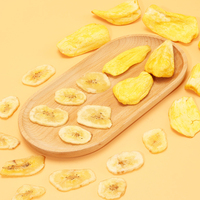Vietnamese Jackfruit Chips Knapperige Gedroogde Jackfruit Fruit Snack 40g Zakje 12 Maanden Houdbaarheid